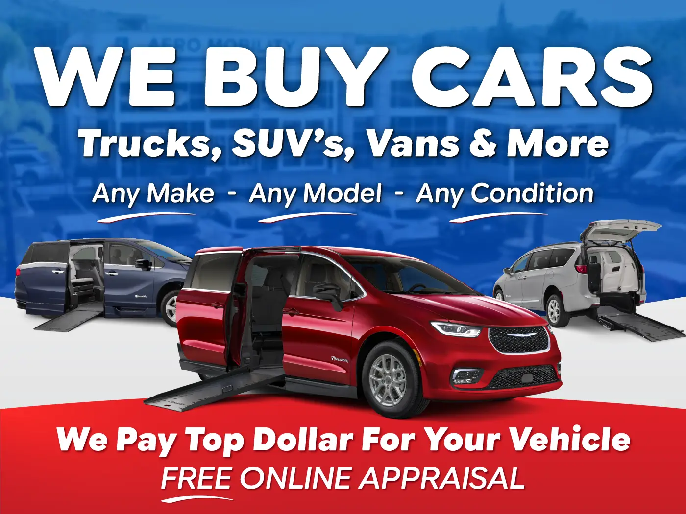 We Buy Wheelchair Vans