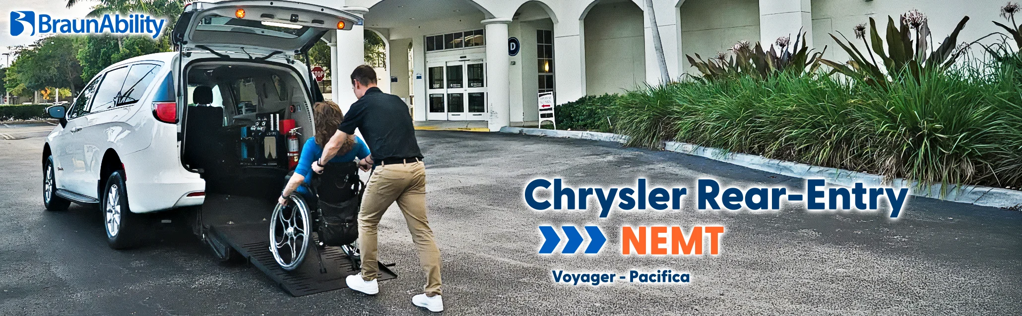 BraunAbility NEMT - Chrysler Rear Entry - Southern California (1 of 1)